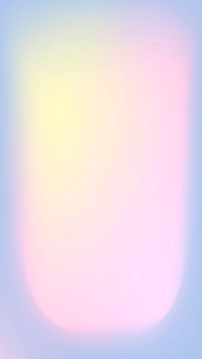 Gradient Blur Soft Pink Pastel Phone Wallpaper Vector Image