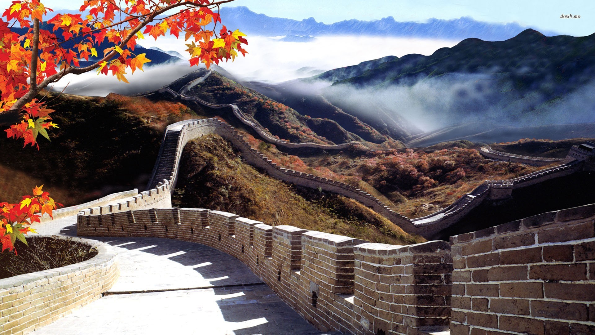 Great Wall Of China Wallpaper Y77v626 Kb Wallperio