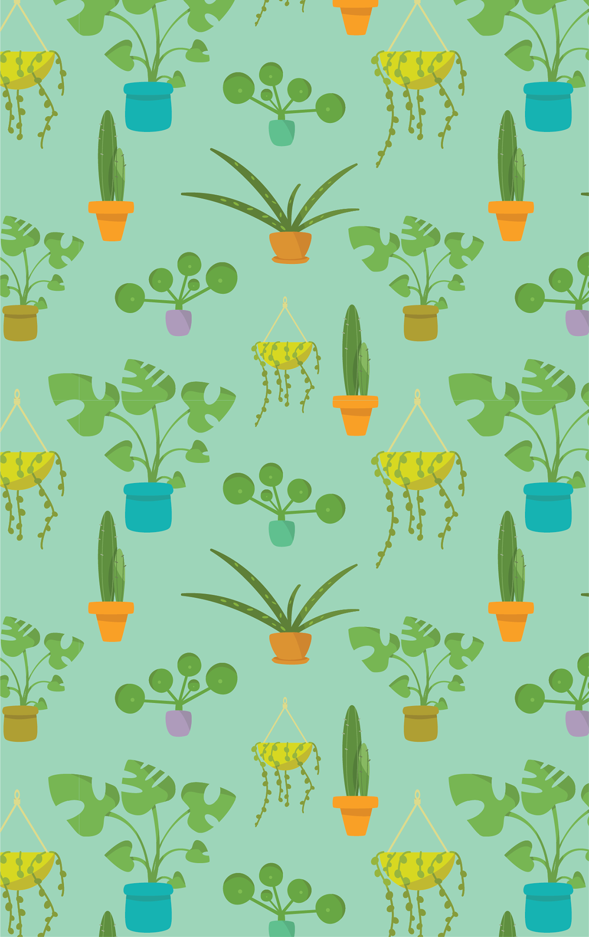 Plant iPhone Wallpaper On