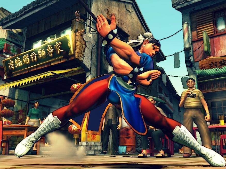 Street Fighter Chun Li Papel De Parede Sobre O Jogo