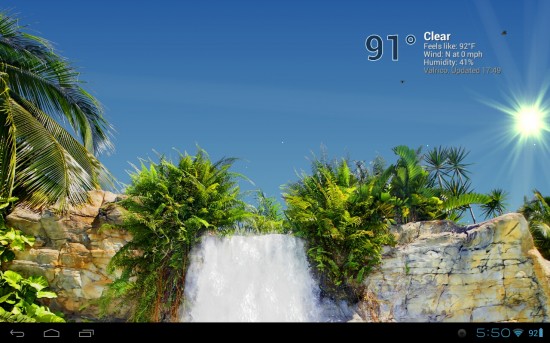 True Weather Waterfalls A Is Live Wallpaper With Stunning Scenery