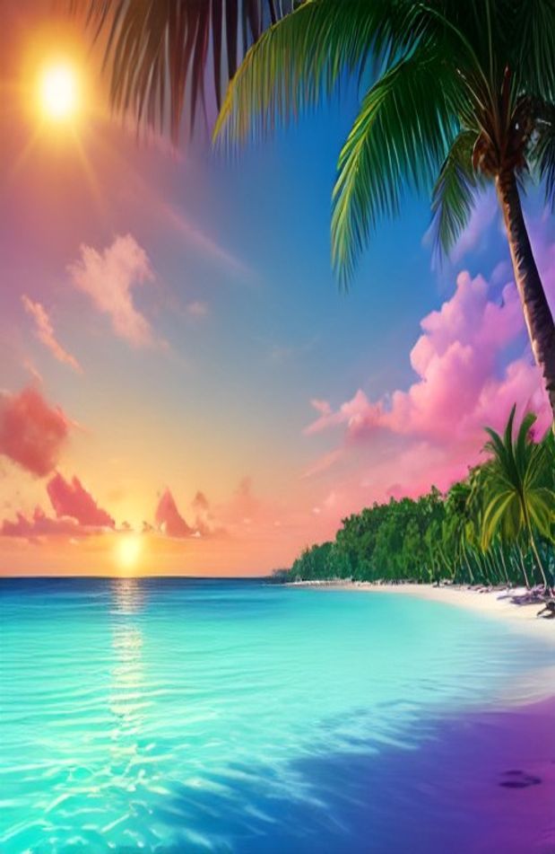 Tropical Island Wallpaper Screensavers