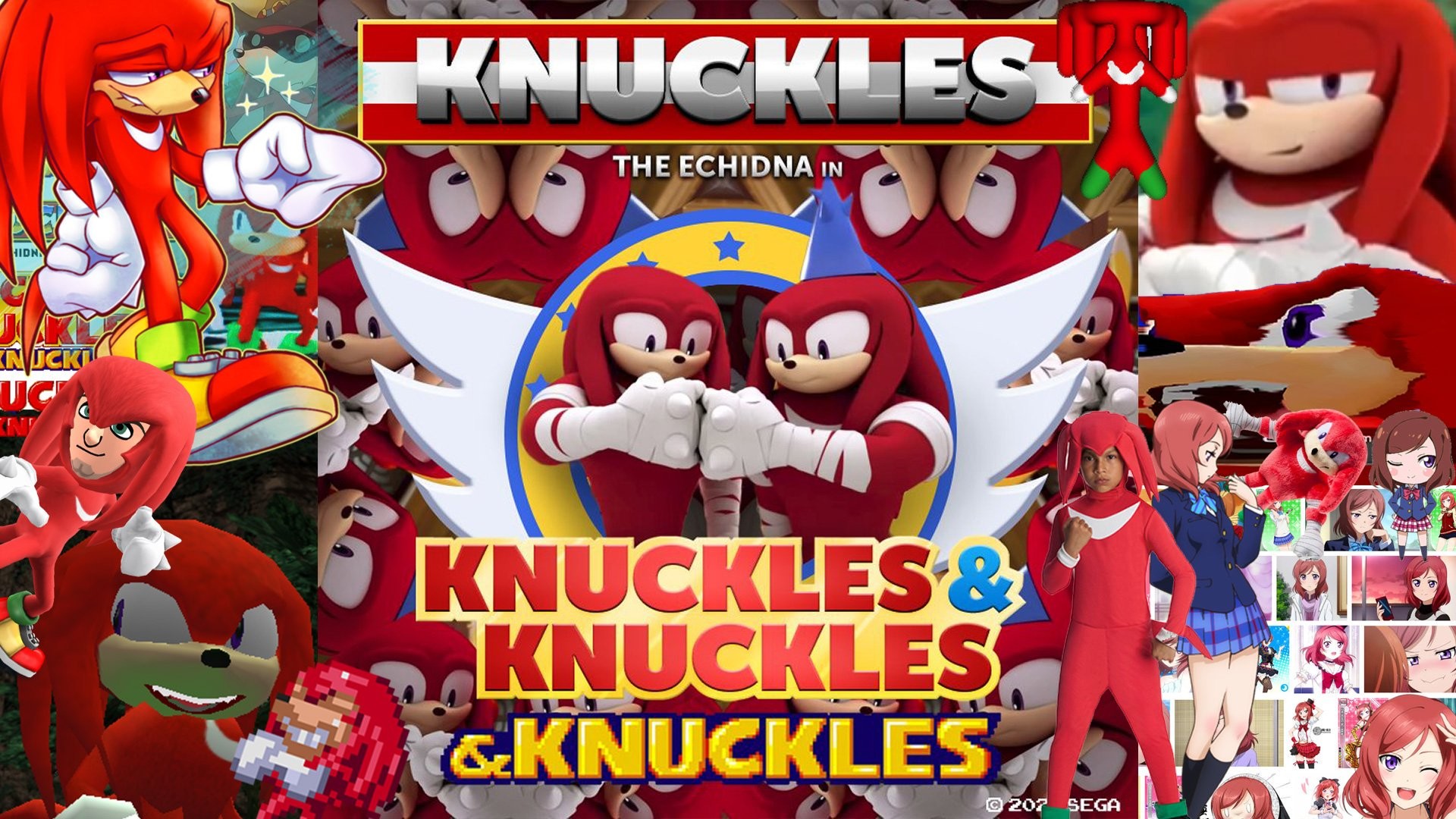 Knuckles The Echidna Wallpaper
