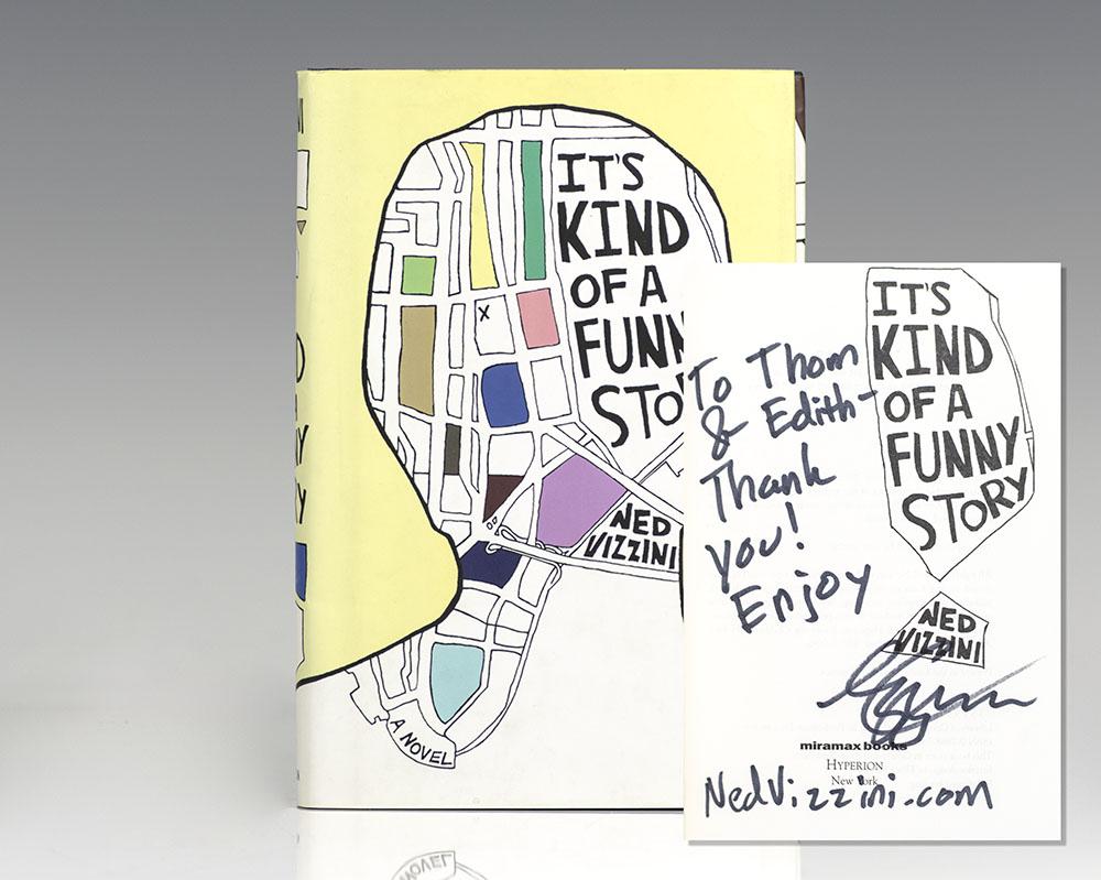 It S Kind Of A Funny Story Ned Vizzini First Edition Signed