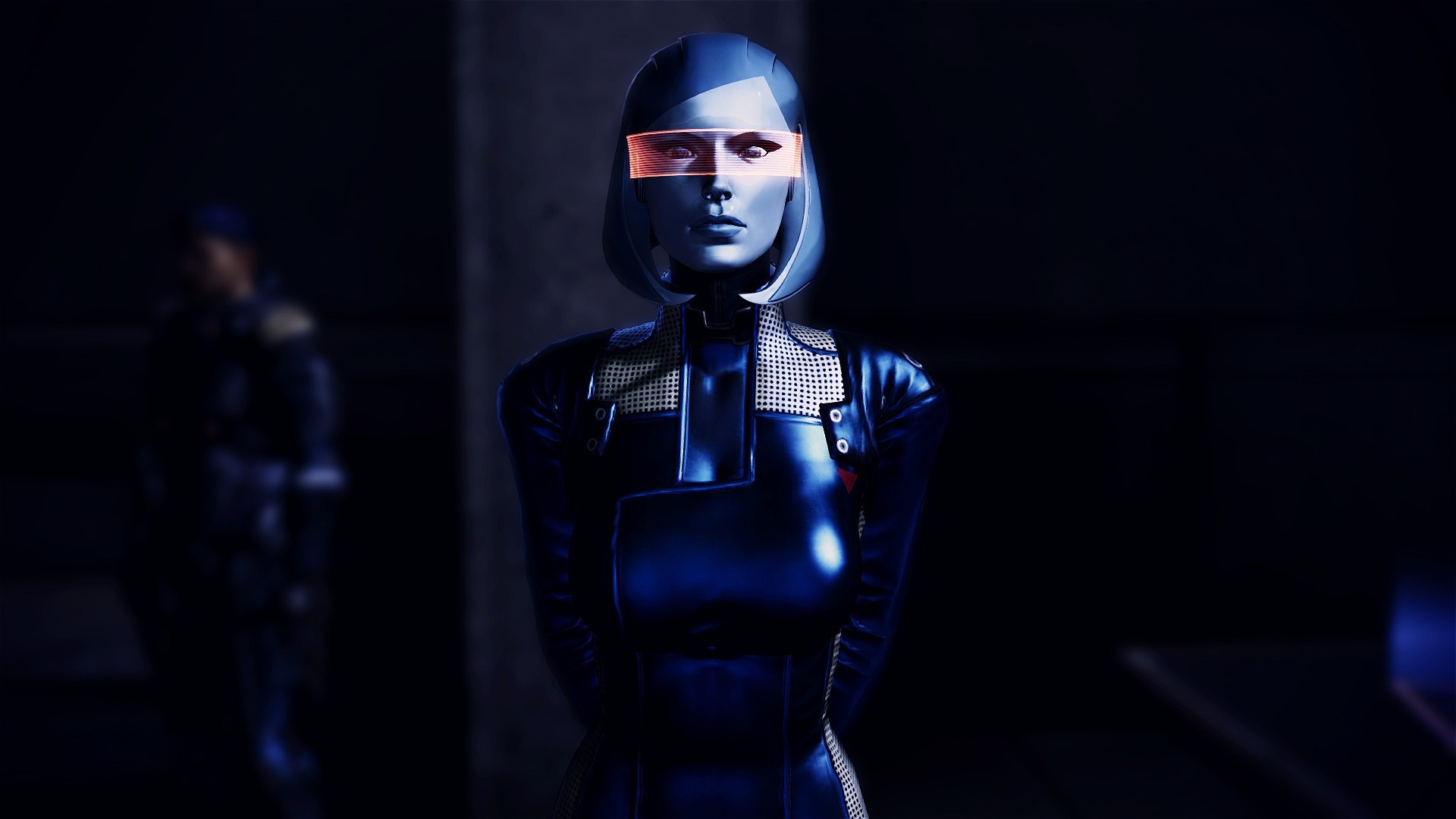 Wallpaper Ai Visor Mass Effect Edi Games Picsfab