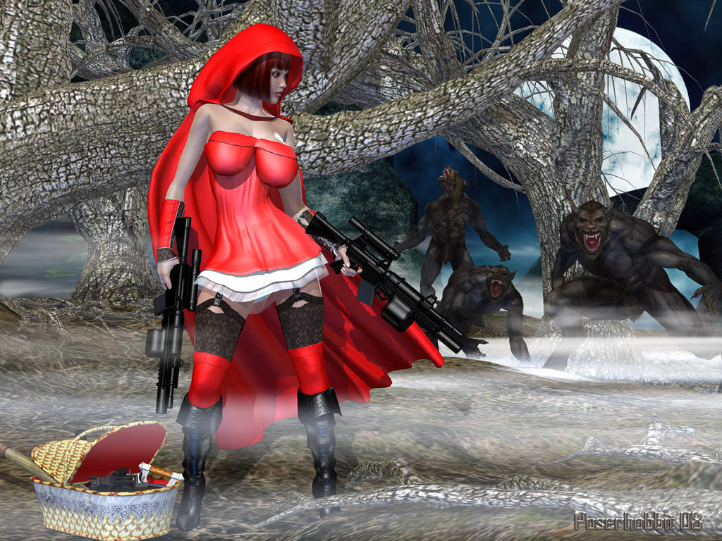 Pictures Little Red Riding Hood Wallpaper Car