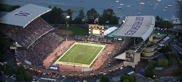 Husky Stadium University Of Washington Seattle Usa