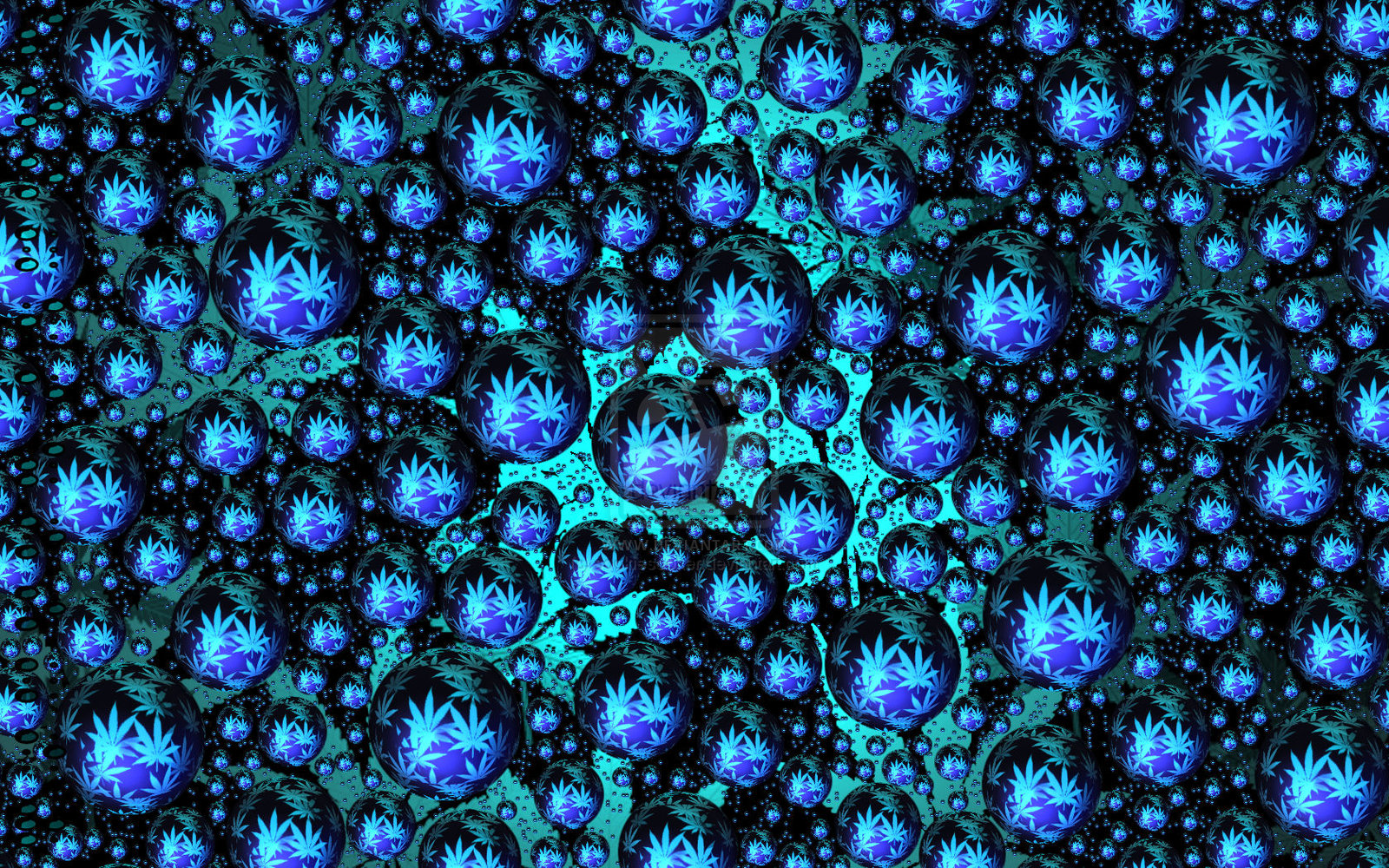Cannabis Leaf Wallpaper Sookie