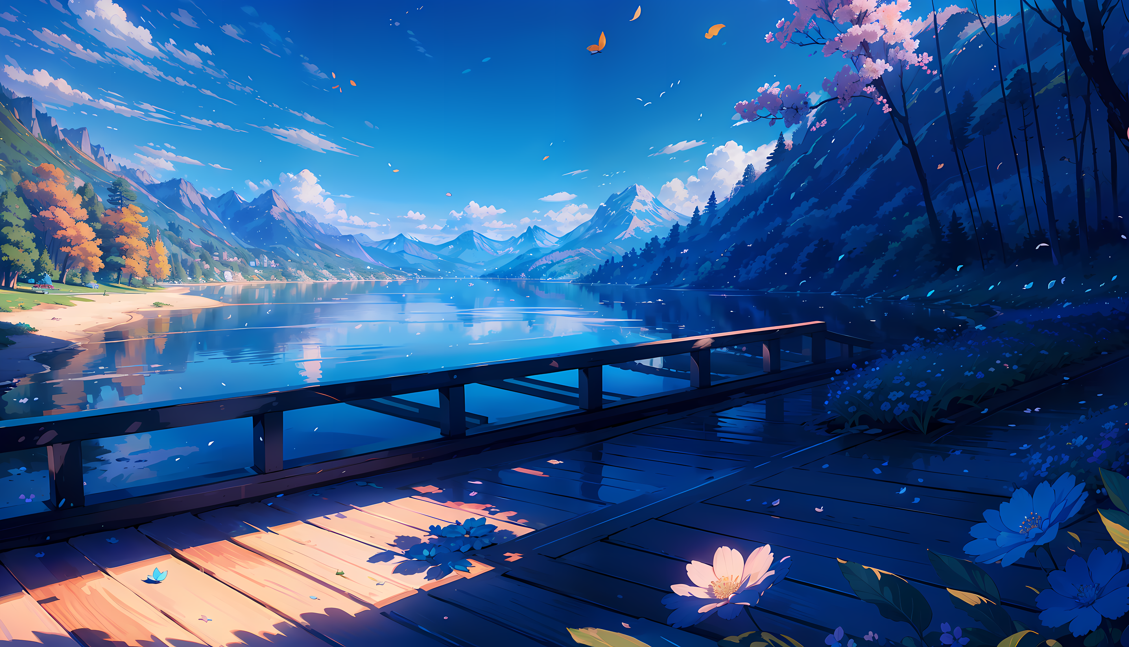  Anime Landscape HD Wallpapers and Backgrounds