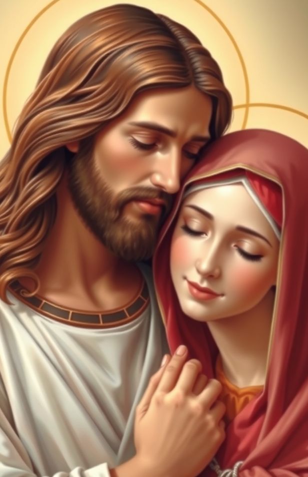 Jesus Christ Mother Mary Wallpaper