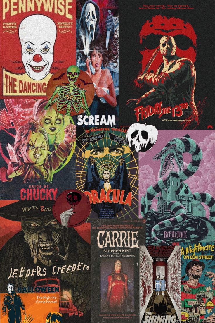 Halloween Collage Aesthetic iPhone Wallpapers  Wallpaper Cave