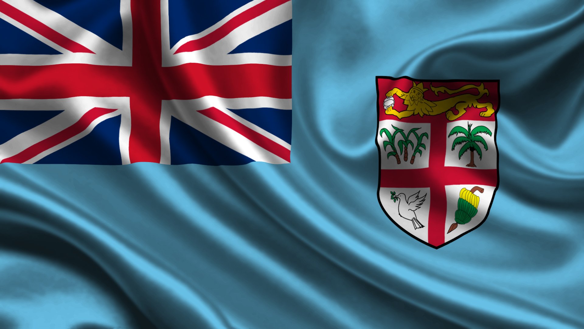 Fidji Flag HD Wallpaper Background Image