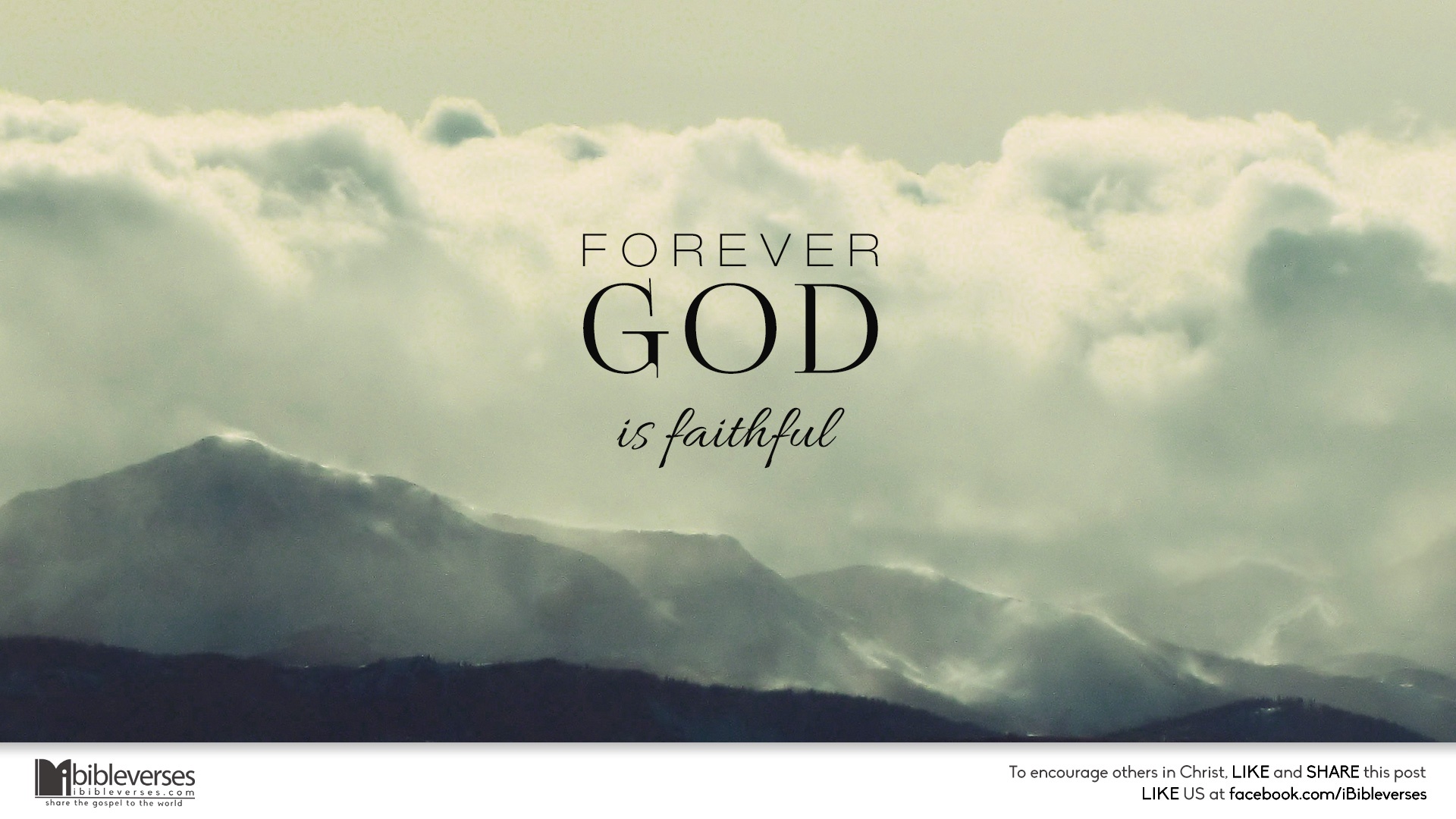 Forever God Is Faithful Crossmap