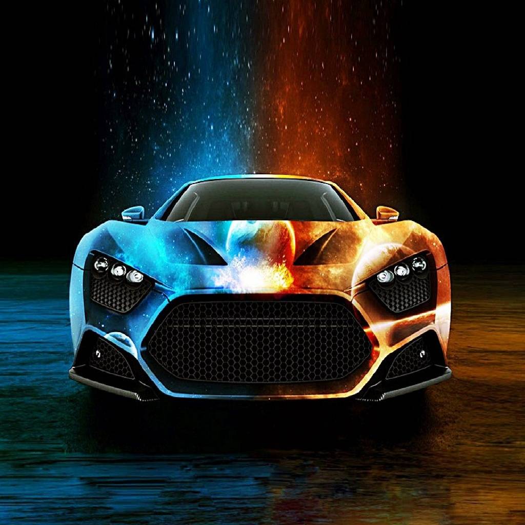 Neon Supercars Wallpaper On