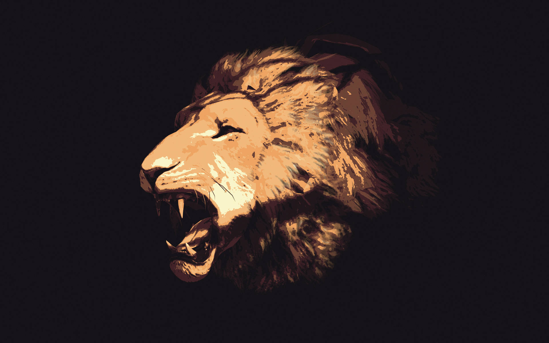 Lion Laptop Wallpaper