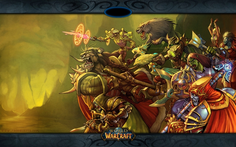 Second World Of Warcraft Dell Wallpaper Horde Web Design