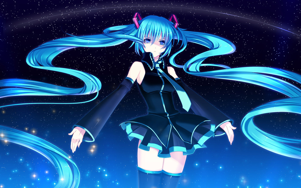 Hatsune Miku Vocaloid Wallpaper