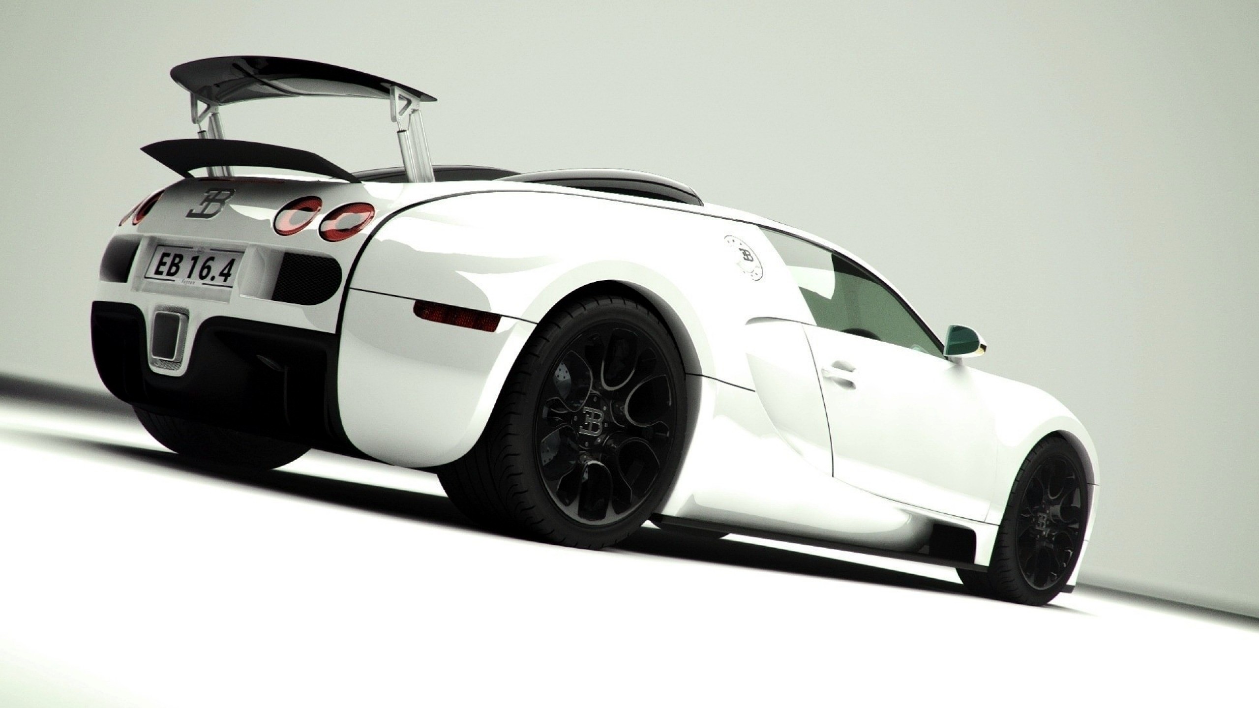 Bugatti Veyron Wallpaper White HD Desktop