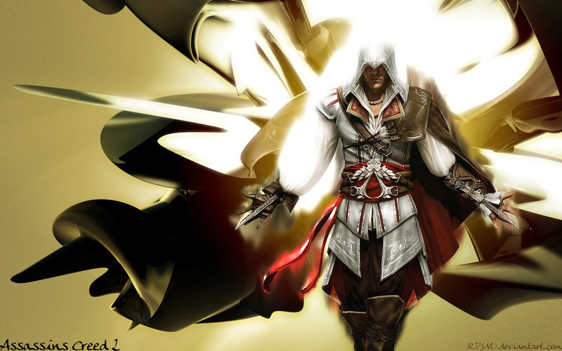 Assassins Creed 2 awesome ezio wallpaper 800x500