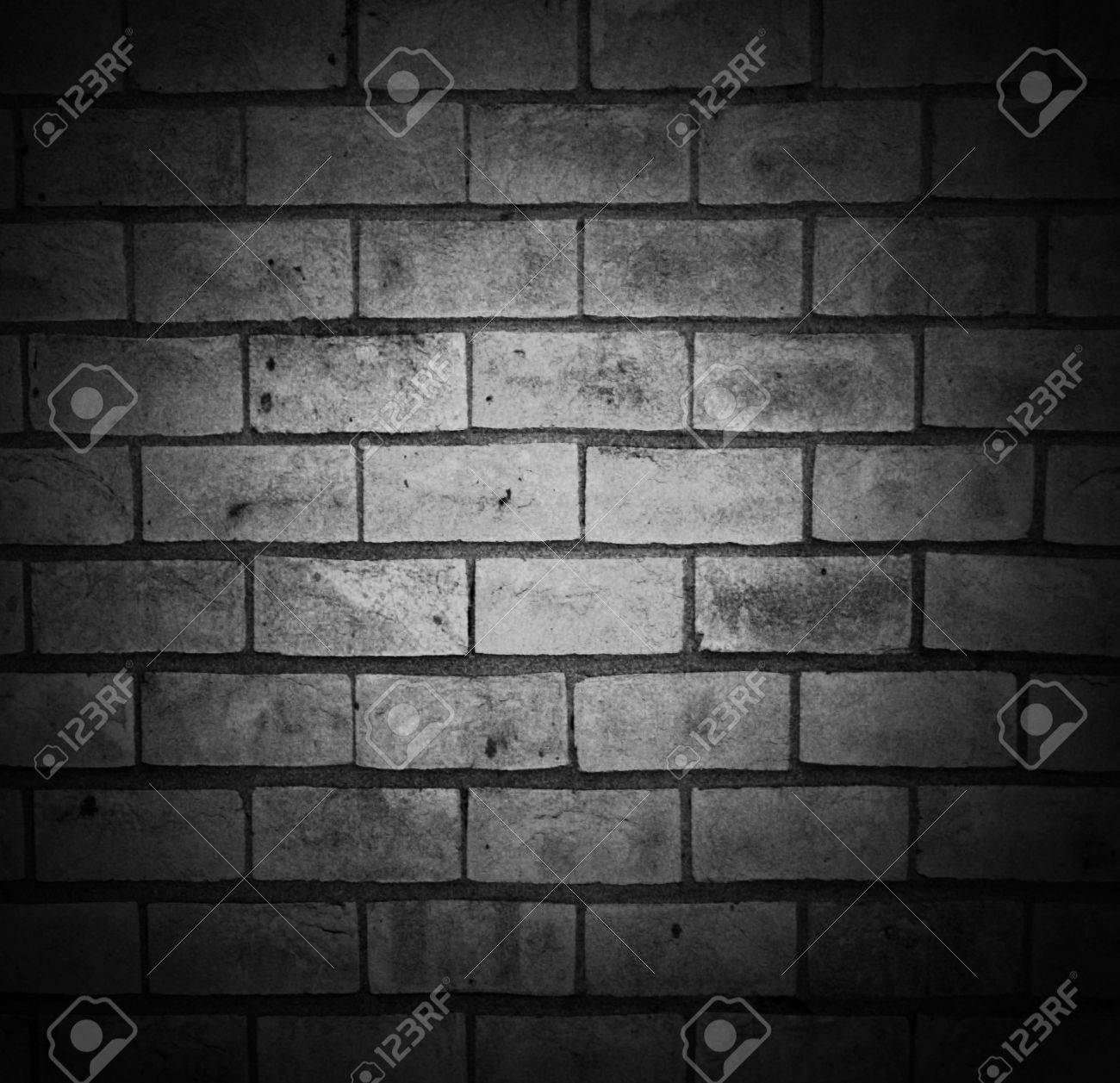 Old Black Wall Background Texture With Border Black Vignette