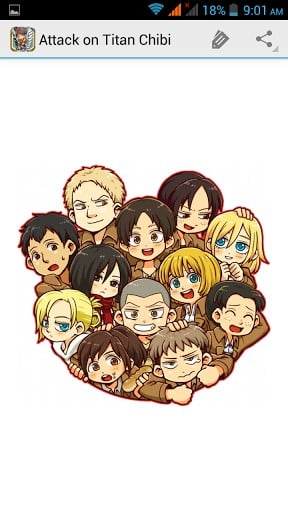 View bigger   Attack on Titan Chibi for Android screenshot