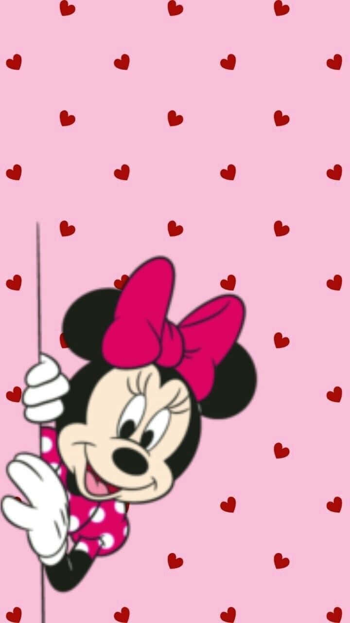 Minnie Mouse Pink Wallpaper