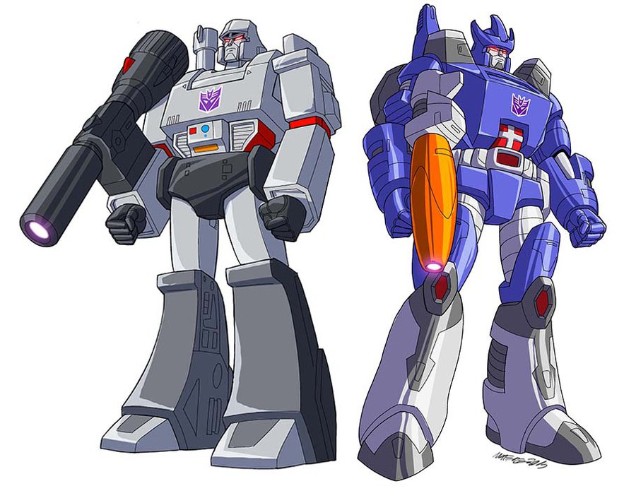 Transformers Decepticons G1 Leaders By Marcelomatere