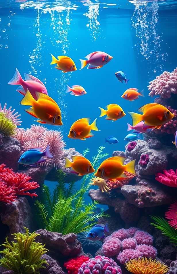 3d Live Aquarium Wallpaper