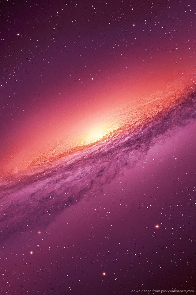 Apple Galaxy Wallpaper iPhone Purple For