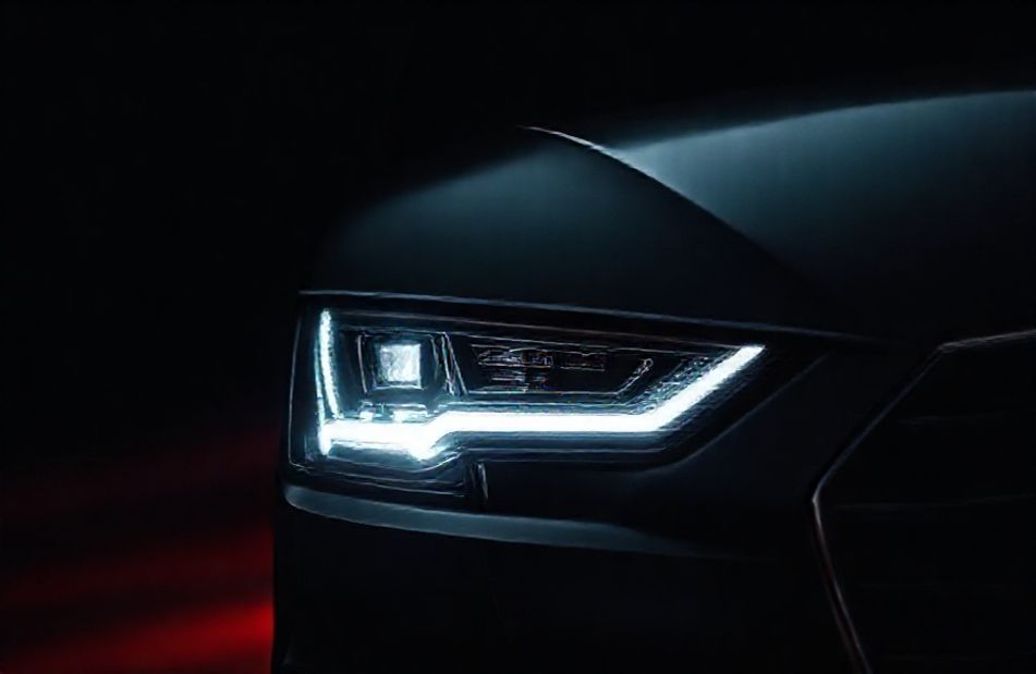 Audi Headlights Wallpaper