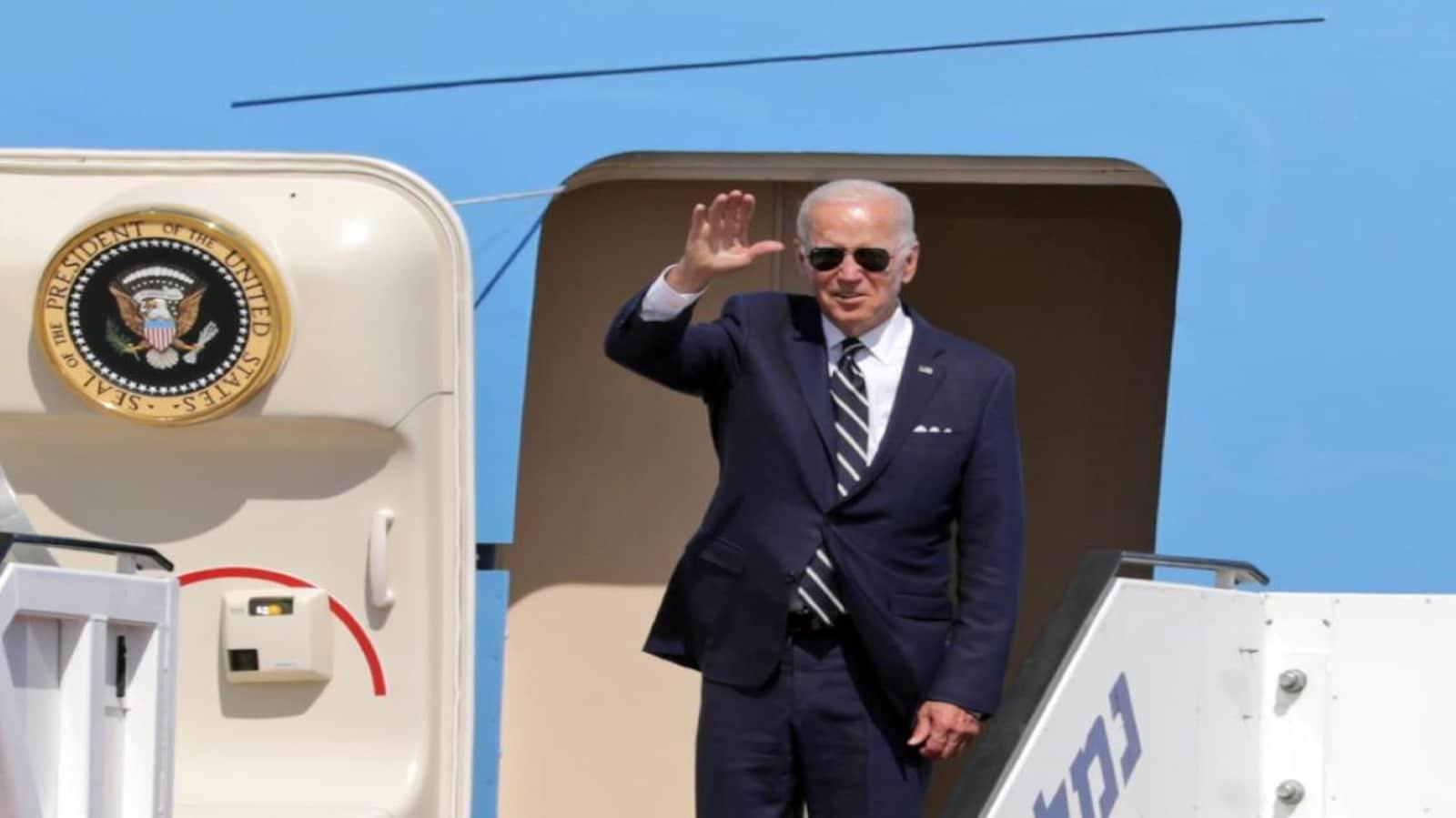 Joe Biden Stumbles Trips For 3rd Time On Air Force One Plane