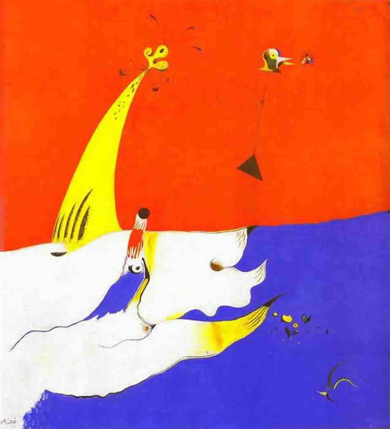 Landscape Joan Miro Wallpaper Image