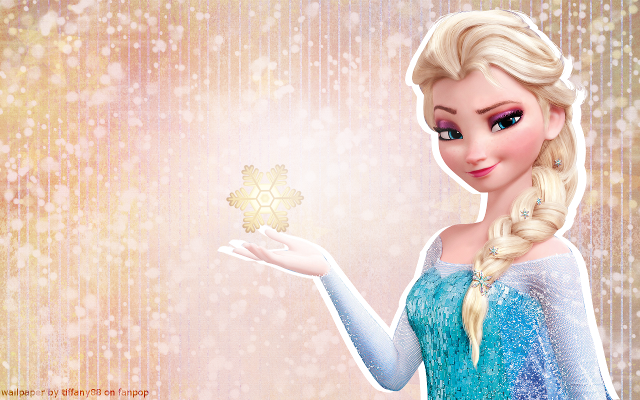 Christmas Elsa Disney Princess Wallpaper