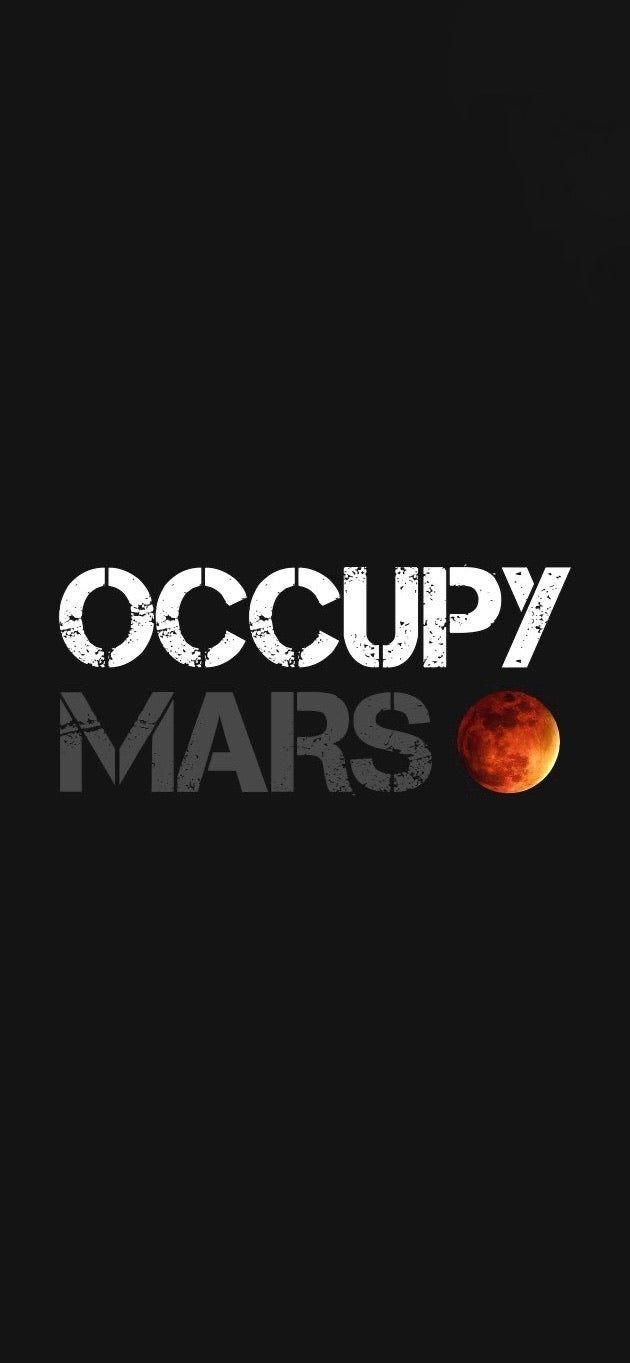 Occupy Mars From Elon Musk On iPhone X Wallpaper