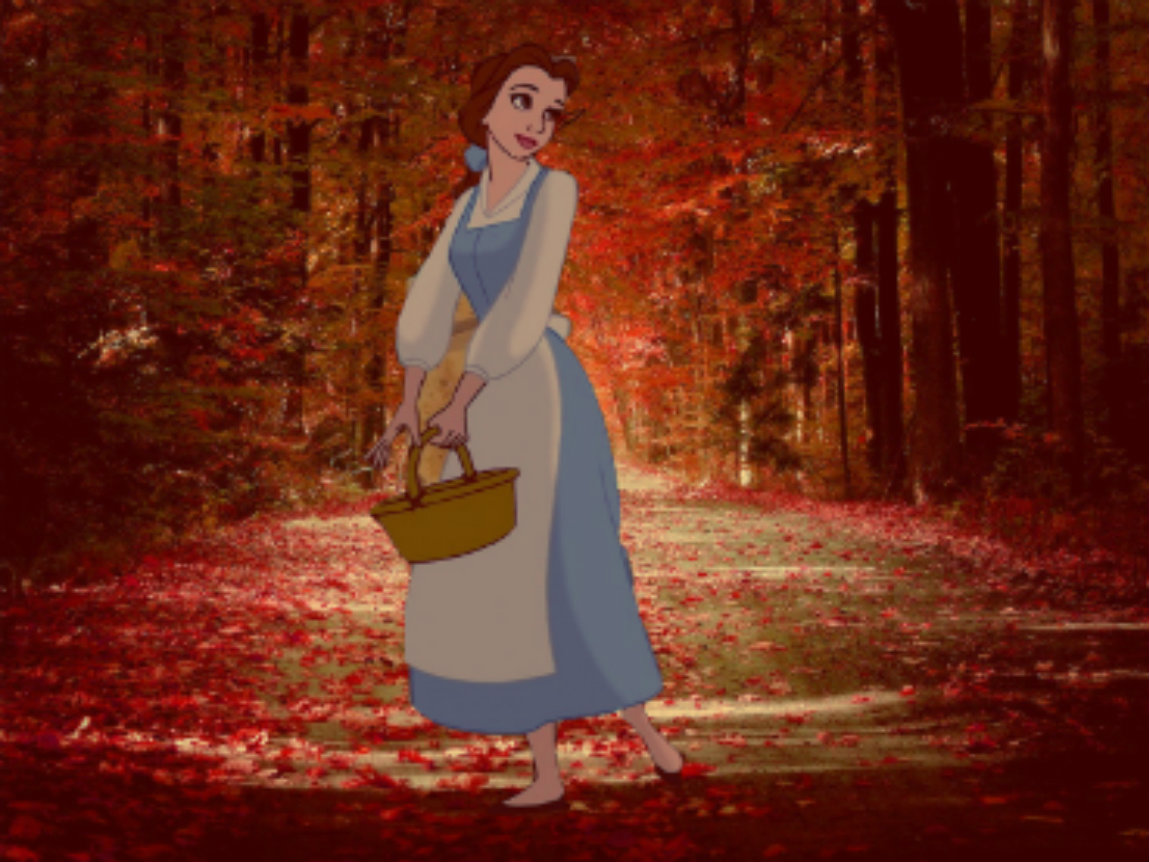 Autumn Disney Princess Photo