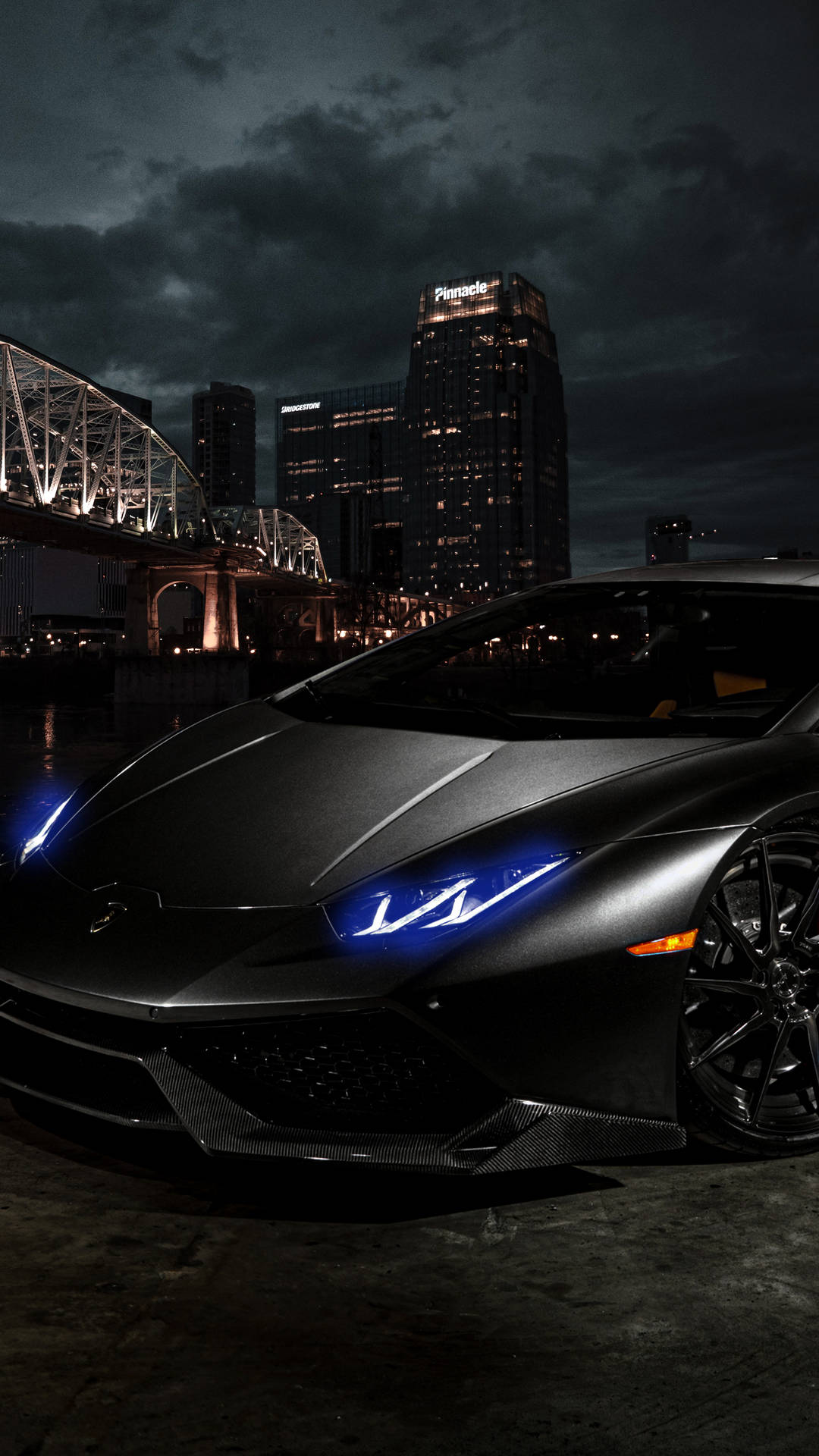 Aesthetic 4k Car In Dark Abstract On iPhone Wallpaper