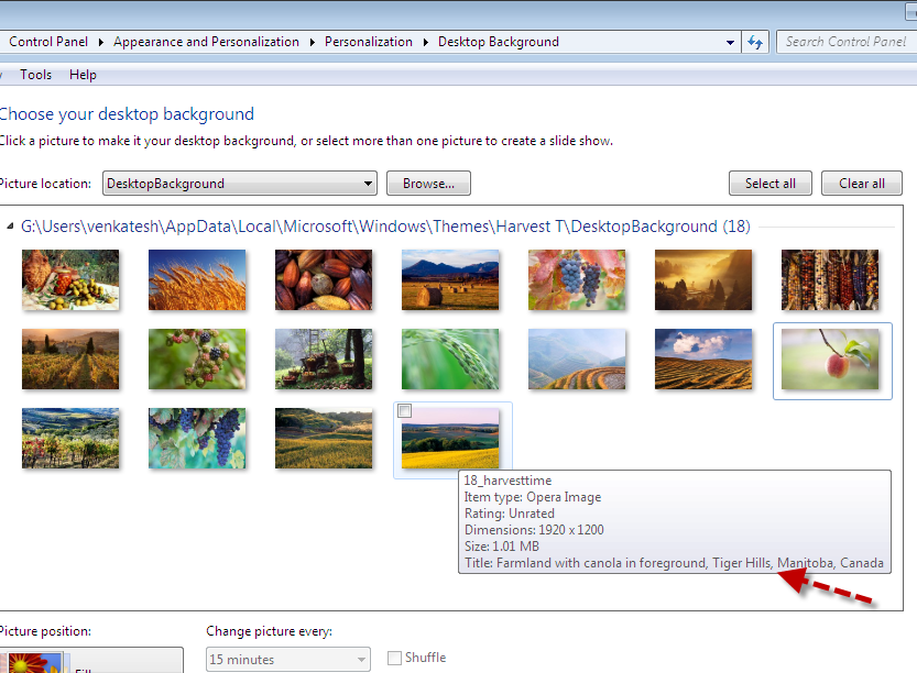 Find where Your Windows 7 Themes Wallpapers were Photographed 833x612