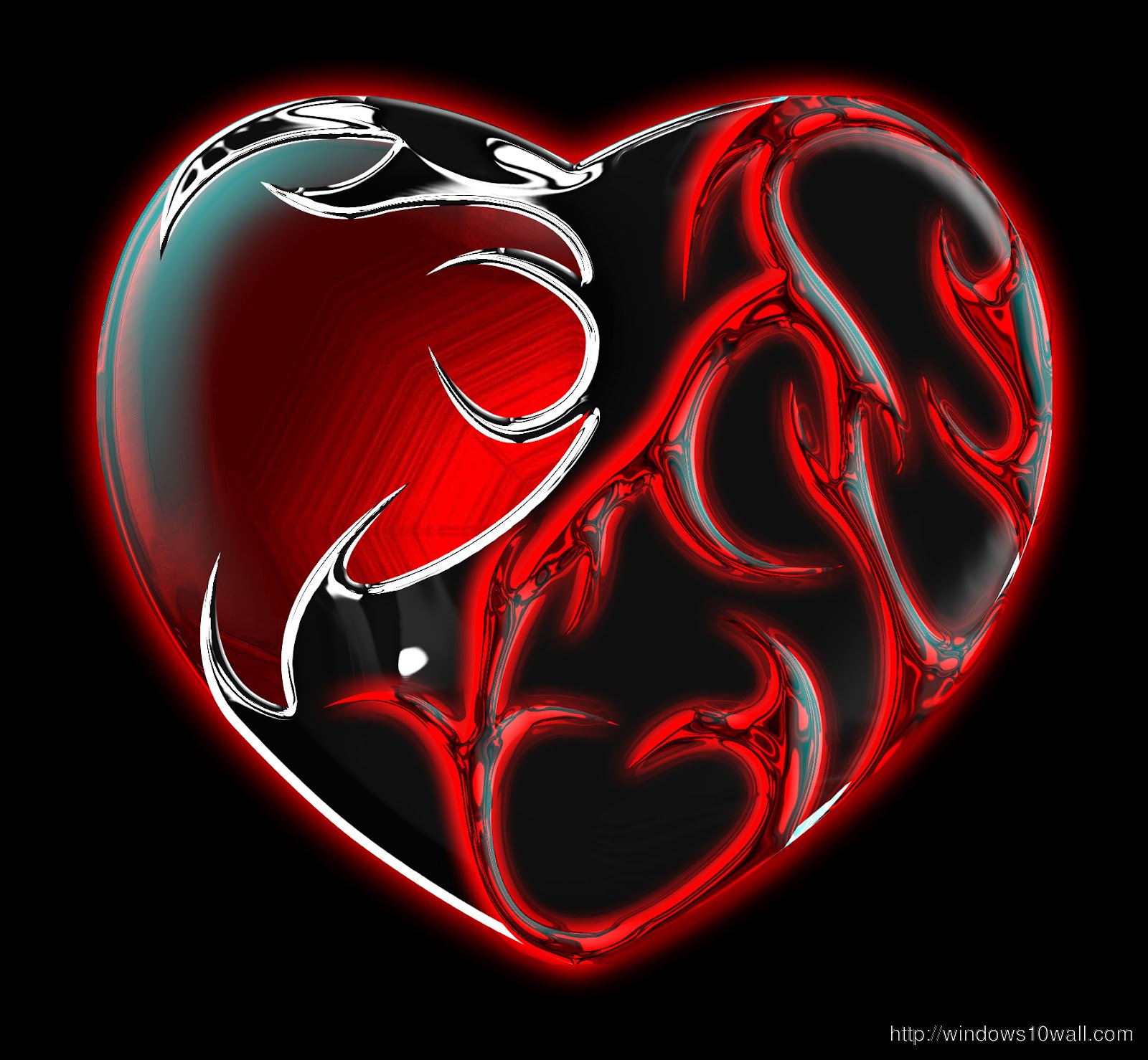 Cool Heart Wallpaper Image Amp Pictures Becuo