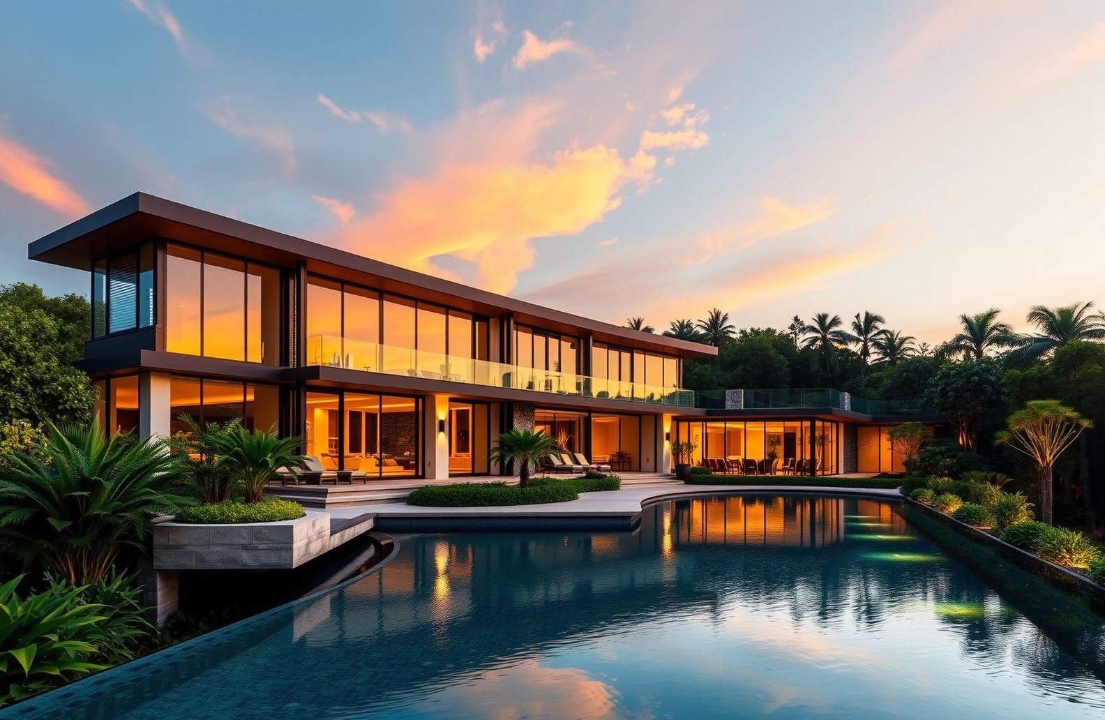 Luxury House Wallpaper