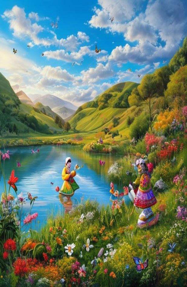 Santa Banta Nature Wallpaper