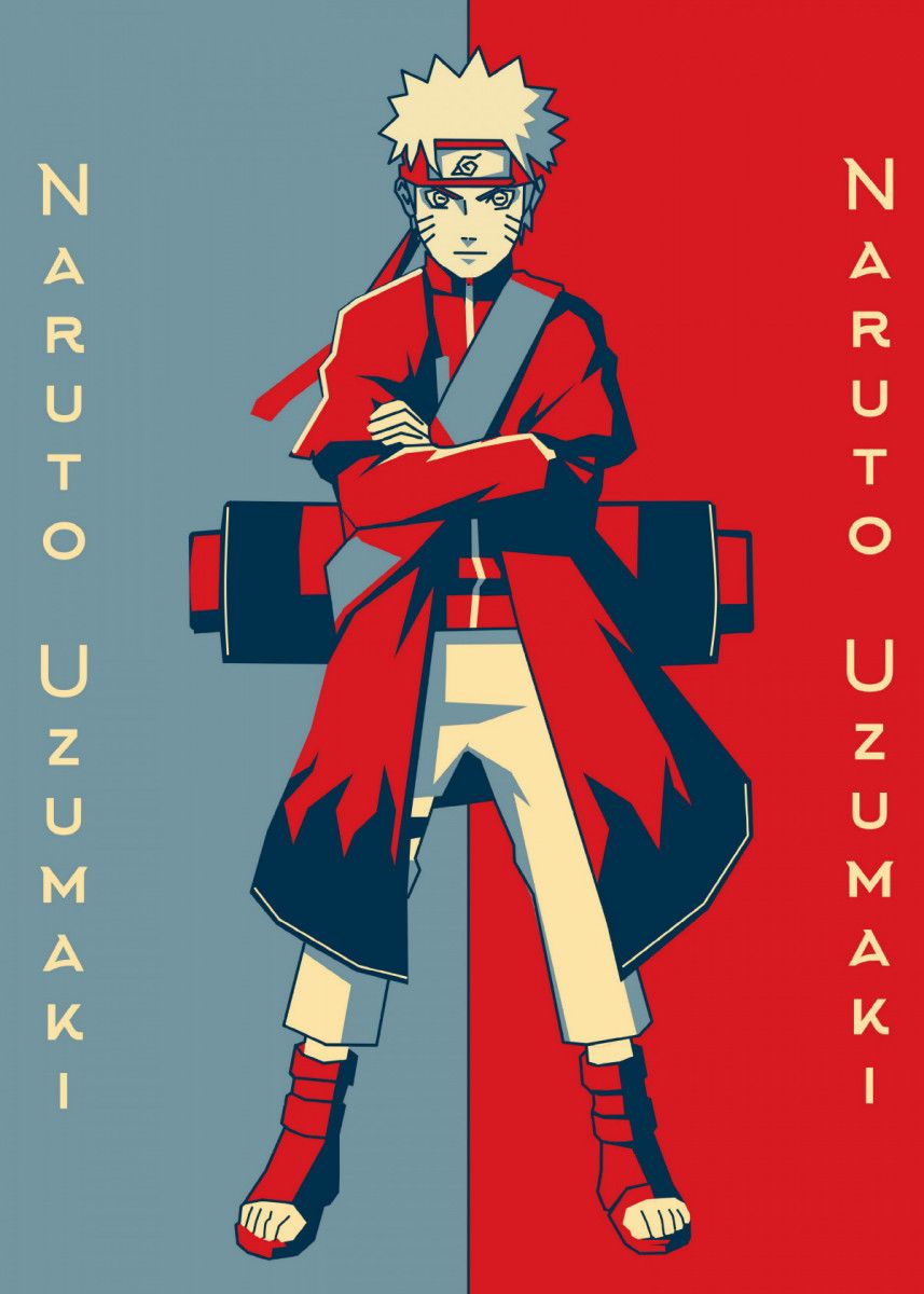 Naruto Poster Print By Hafis Wallpaper