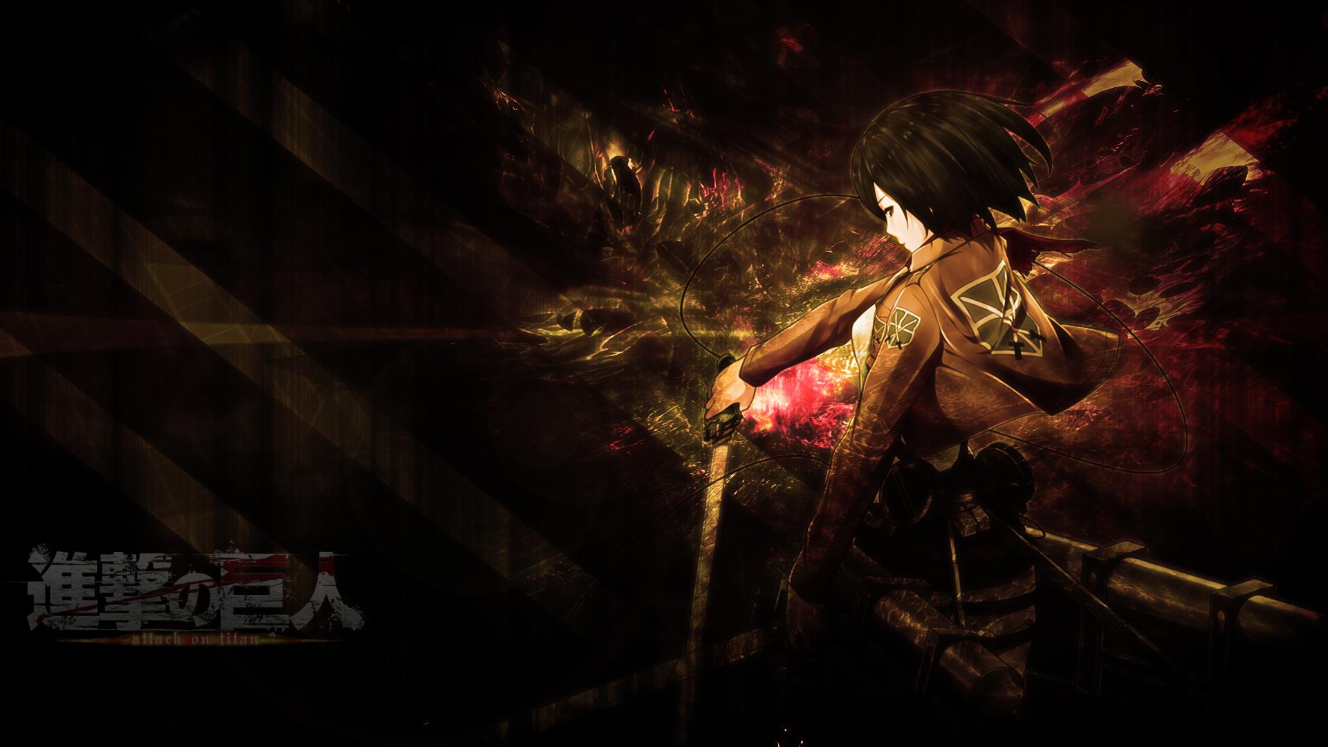 Attack On Titan Mikasa Wallpaper By Skeptec