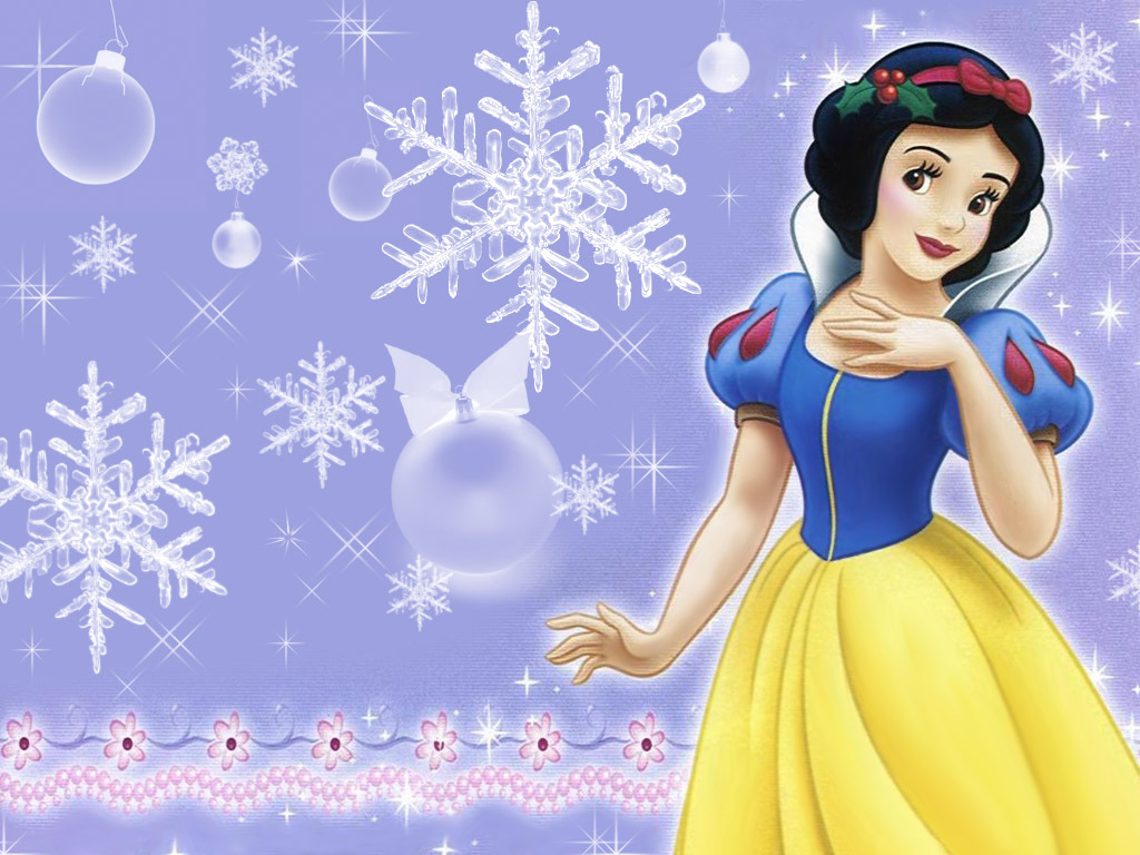 Snow White Winter Wallpaper