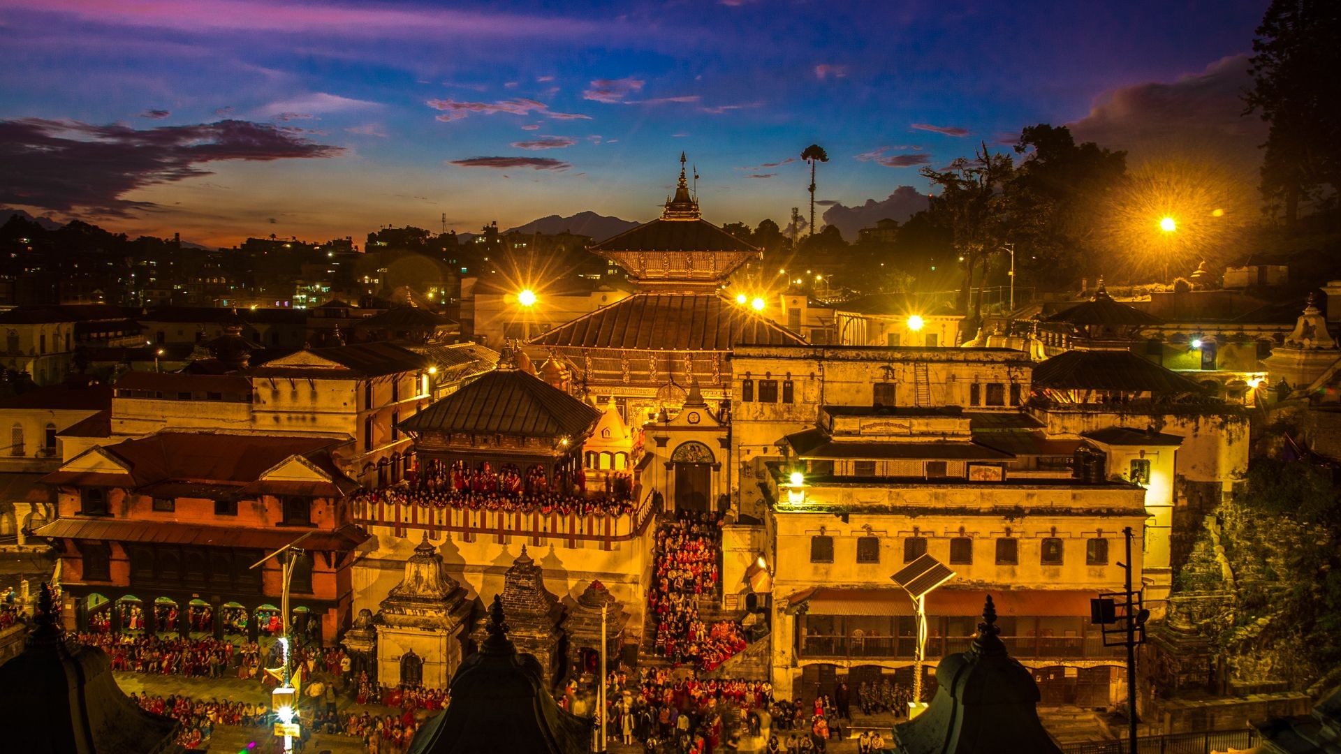 Different Styles Of Temples In Pashupatinath Kathmandu Nepal