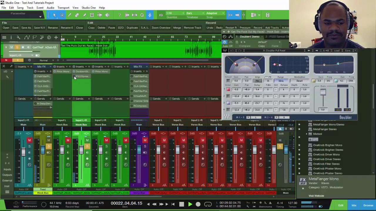 Presonus Studio One How To Mix Background Vocals Part By