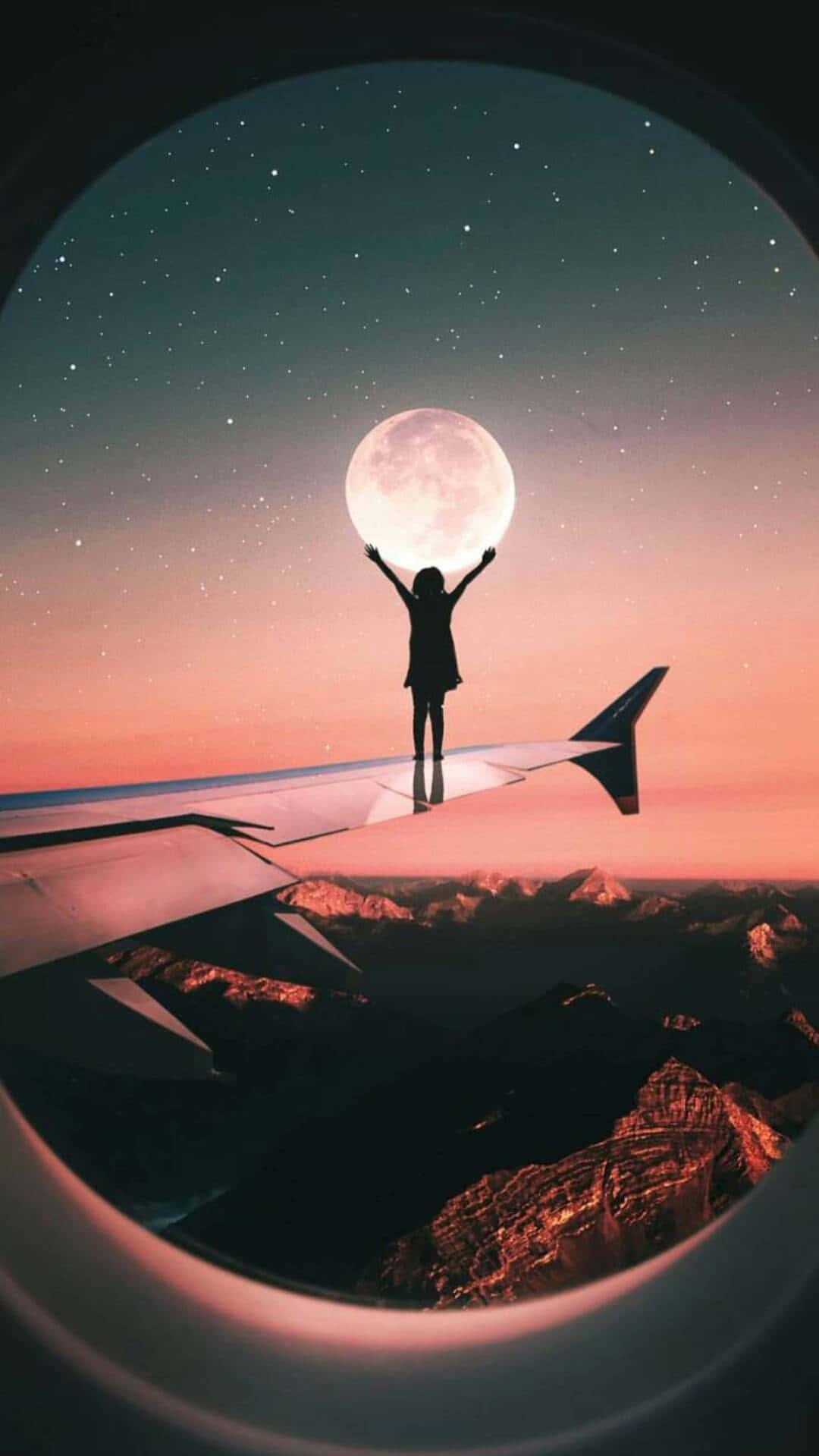 Download Aesthetic Moon PFP For Instagram Wallpaper