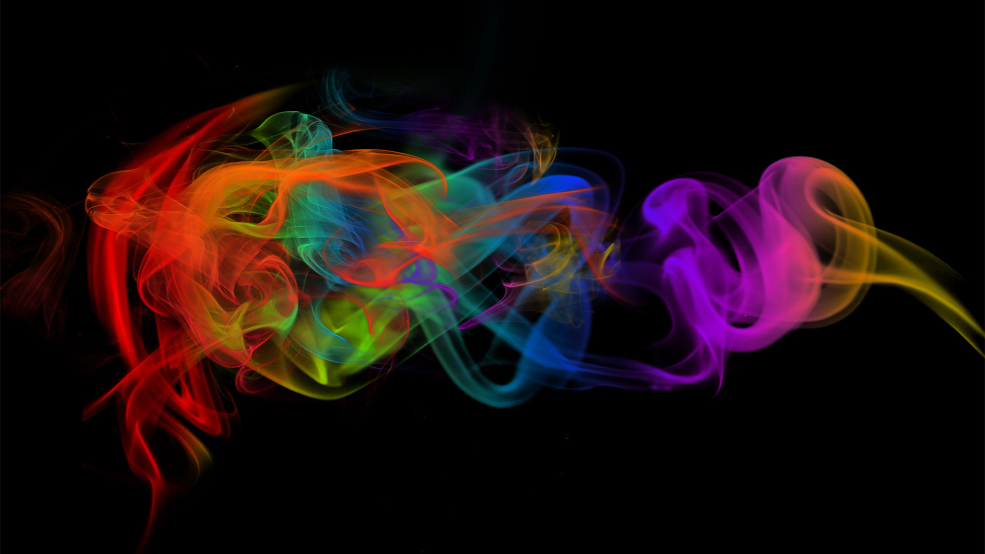 Trippy Smoke Background Wallpaper