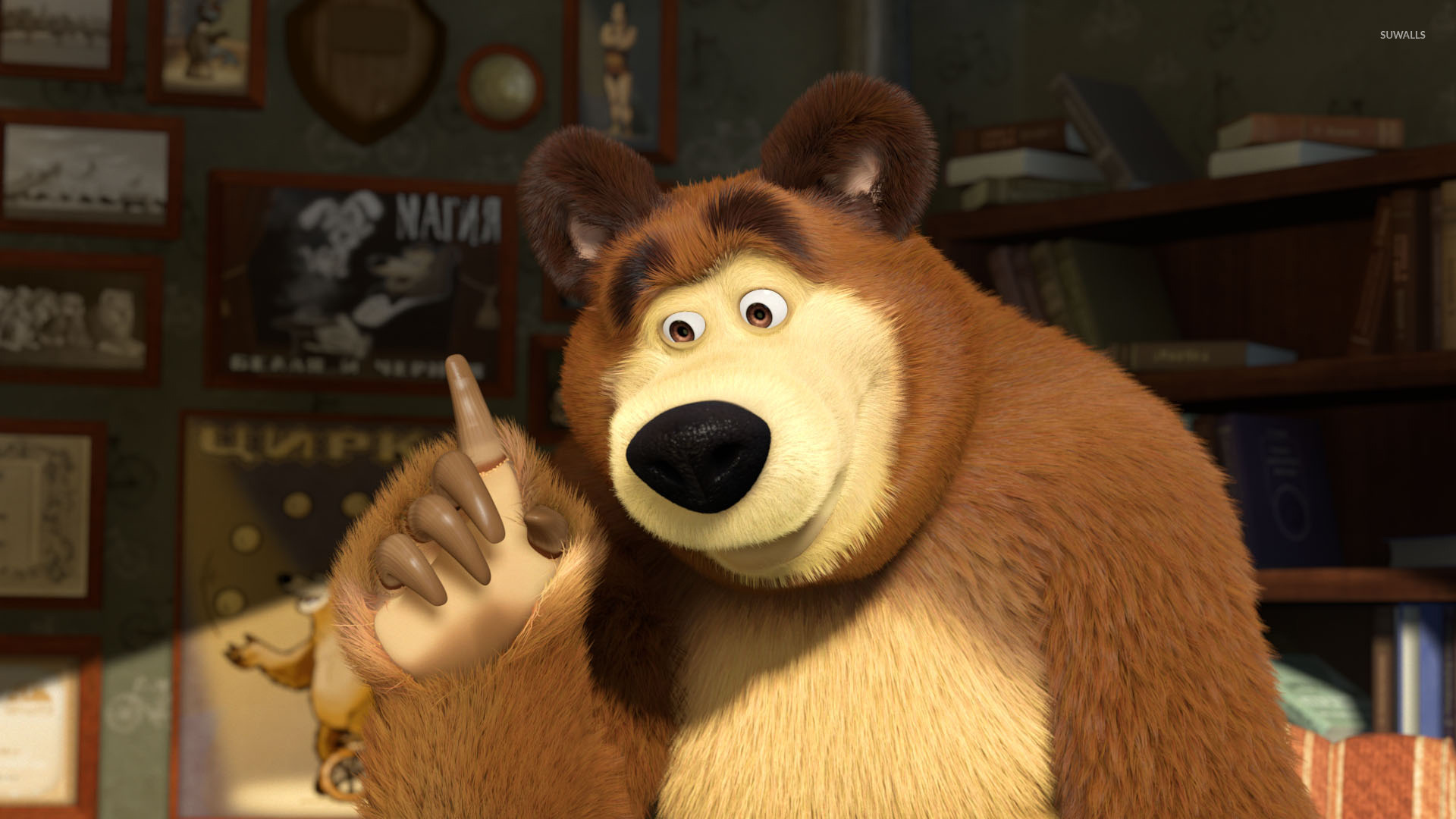 Masha And The Bear Wallpaper