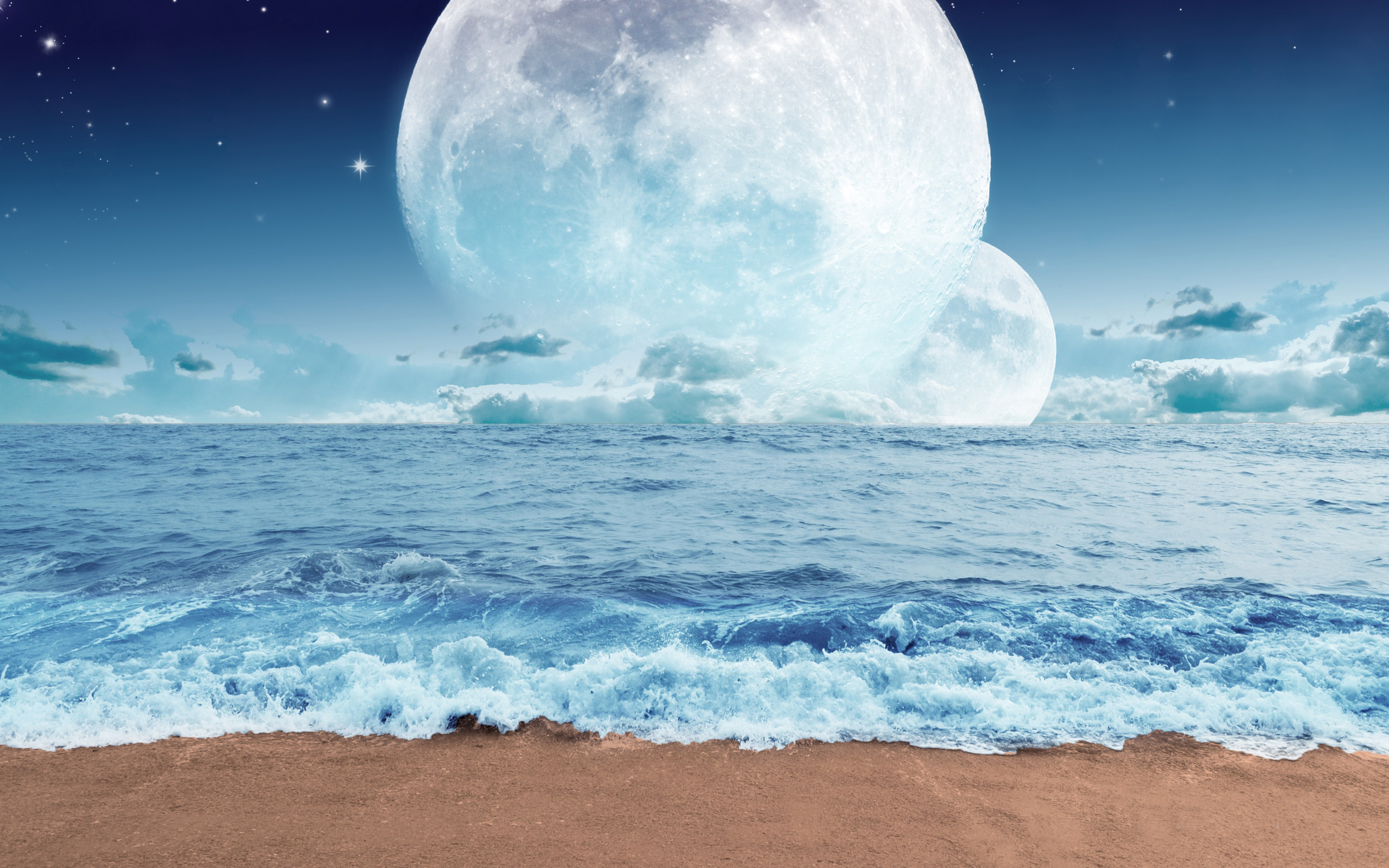 Ocean Desktop Background HD Wallpaper