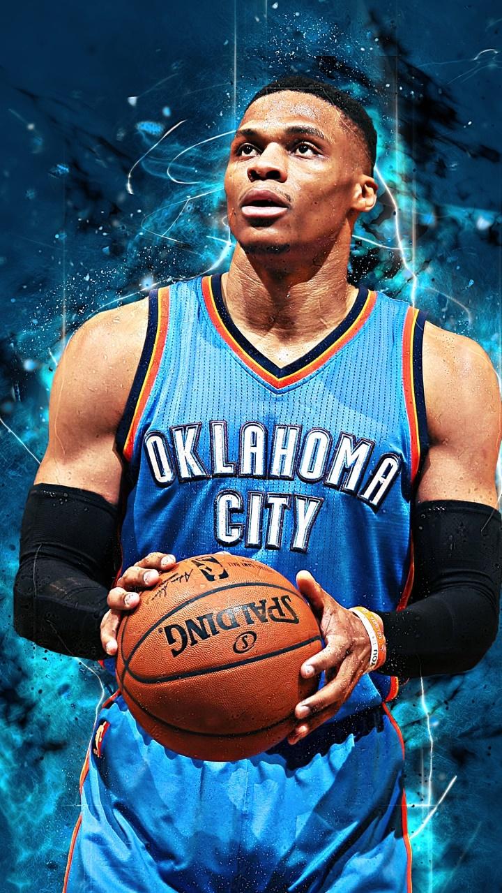 Russell #Westbrook jump Wall Mural | Buy online at Europosters